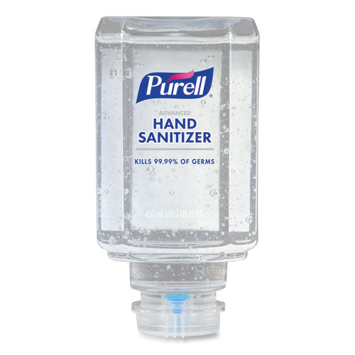 Image of PURELL® 4450-06 Advanced Hand Sanitizer Gel, Refill for ES Everywhere System, 450 mL Refill, Clean Scent, 6/Carton