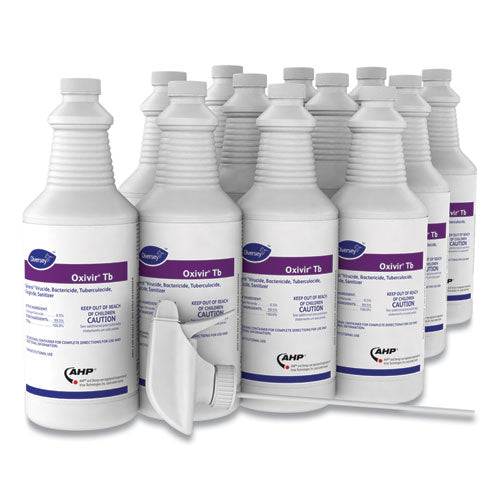 Image of Diversey 4277285 Oxivir Tb One-Step Disinfectant Cleaner, 32 Oz Bottle, 12/carton