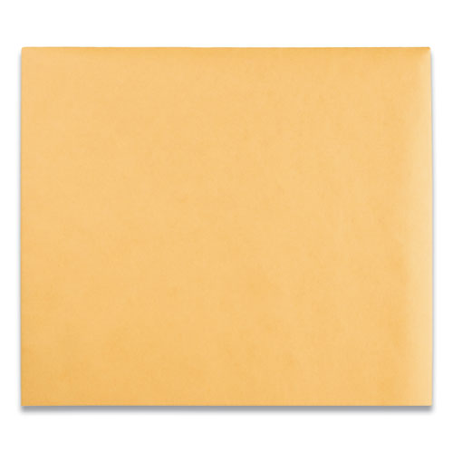 Image of Quality Park QUA37895 Clasp Envelope, 28 lb Bond Weight Kraft, #95, Square Flap, Clasp/Gummed Closure, 10 x 12, Brown Kraft, 100/Box