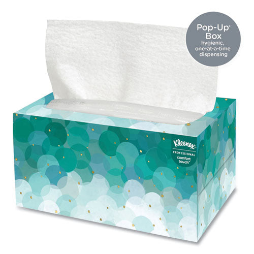 Image of Kleenex® 11268 Ultra Soft Hand Towels, POP-UP Box, 1-Ply, 9 x 10, White, 70/Box