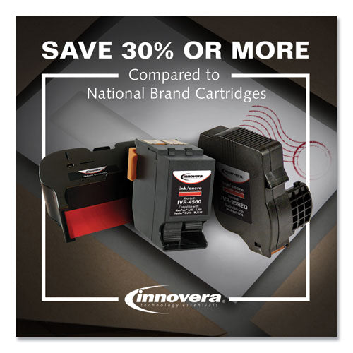 Image of Innovera® IVR7980 Compatible Red Postage Meter Ink, Replacement for 798-0 (SL-798-0), 1,500 Page-Yield
