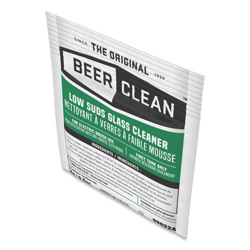 Image of Diversey 990224 Beer Clean Glass Cleaner, Powder, 0.5 Oz Packet, 100/carton