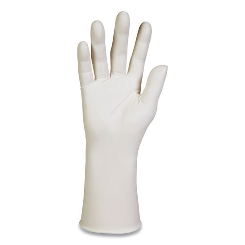 Image of Kimtech KCC 62992 G3 NXT Nitrile Gloves, AQL 1.5, Medium, 6 mil, 12" Long, White, 100/Bag, 10 Bags/Carton