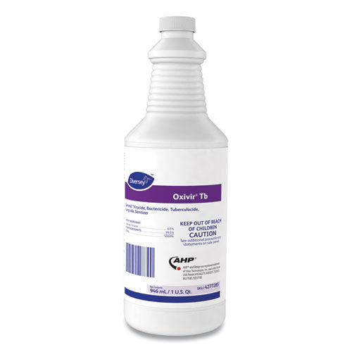 Image of Diversey 4277285 Oxivir Tb One-Step Disinfectant Cleaner, 32 Oz Bottle, 12/carton