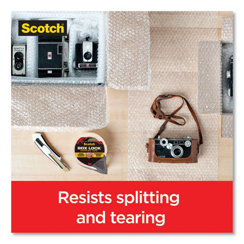 Image of Scotch® 3950-6 Box Lock Shipping Packaging Tape, 3" Core, 1.88" X 54.6 Yds, Clear, 6/pack
