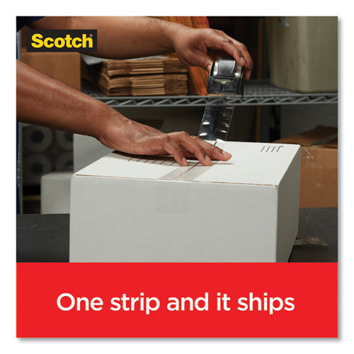 Image of Scotch® 3950-6 Box Lock Shipping Packaging Tape, 3" Core, 1.88" X 54.6 Yds, Clear, 6/pack