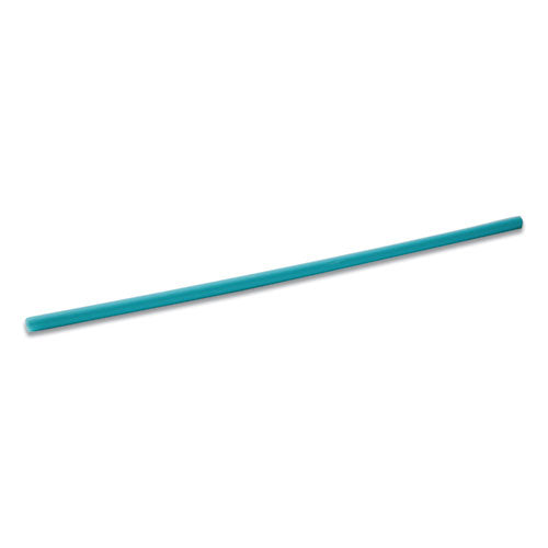 Image of phade 511179 Marine Biodegradable Straws, 10.25", PHA, Ocean Blue Color, Wrapped, 250/Box, 8 Boxes/Carton