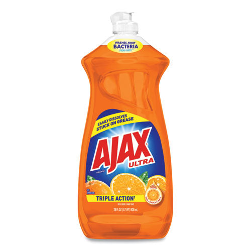 Image of Ajax® 144678 Dish Detergent, Liquid, Orange Scent, 28 Oz Bottle, 9/carton