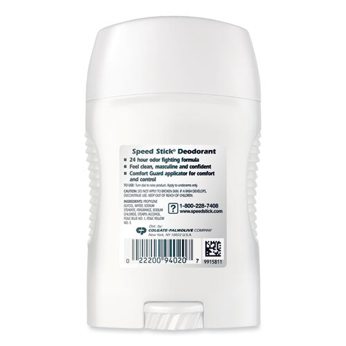 Image of Speed Stick® 194020 Deodorant, Regular Scent, 1.8 oz, 12/Carton