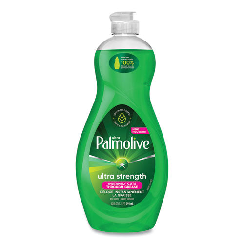 Image of Ultra Palmolive® US04268A Dishwashing Liquid, Ultra Strength, Original Scent, 20 oz Bottle, 9/Carton