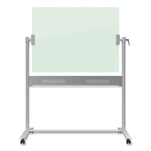 Image of Quartet® ECM43G Infinity Glass Dry-Erase Board Presentation Easel, 24" x 36", White Surface