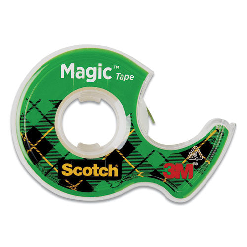 Image of Scotch® 105 Magic Tape In Handheld Dispenser, 1" Core, 0.75" X 25 Ft, Clear