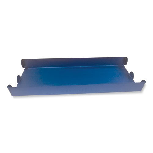 Image of CONTROLTEK® 560066 Metal Coin Tray, Accommodates $20 in Nickels, 3.5" x 10" x 1.75", Blue