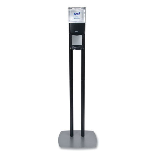 Image of PURELL® 7218-DS Es8 Hand Sanitizer Floor Stand With Dispenser, 1,200 Ml, 13.5 X 5 X 28.5, Graphite/silver