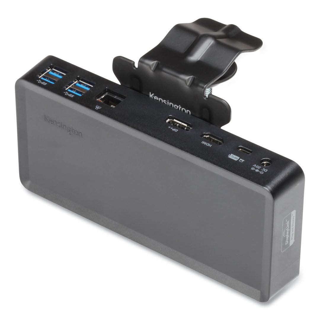 Image of Kensington® SKILCRAFT® Universal Docking Station - USB-C and USB 3.0 - Dual 2K - Windows and Mac - with Mounting Bracket