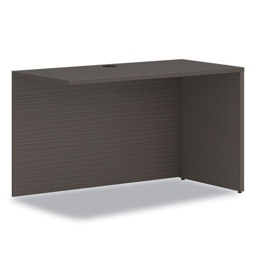 Image of HON® HLPLRS4824.LSL1 Mod Return Shell, Reversible (Left or Right), 48w x 24d x 29h, Slate Teak