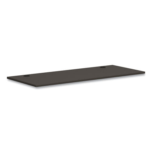 Image of HON® HLPLRW7230.LSL1 Mod Worksurface, Rectangular, 72w x 30d, Slate Teak