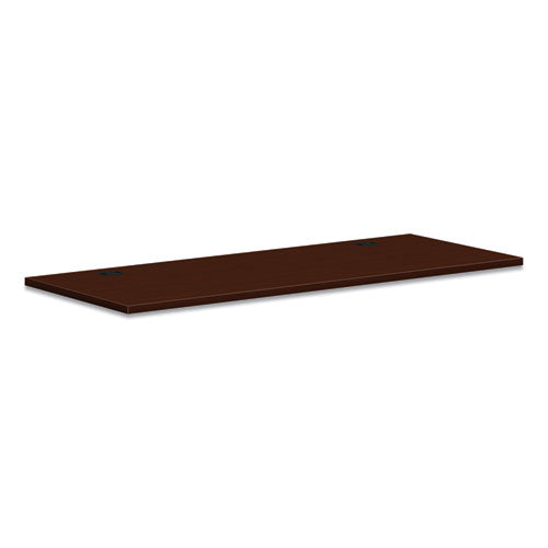 Image of HON® HLPLRW6024.LTM1 Mod Worksurface, Rectangular, 60w x 24d, Traditional Mahogany