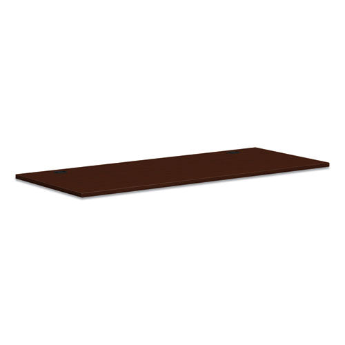 Image of HON® HLPLRW7230.LTM1 Mod Worksurface, Rectangular, 72w x 30d, Traditional Mahogany