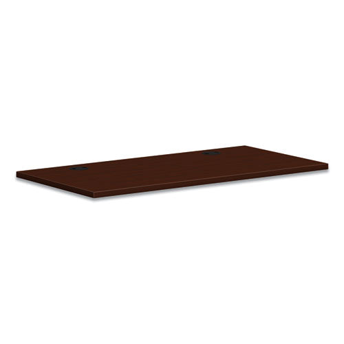 Image of HON® HLPLRW4824.LTM1 Mod Worksurface, Rectangular, 48w x 24d, Traditional Mahogany