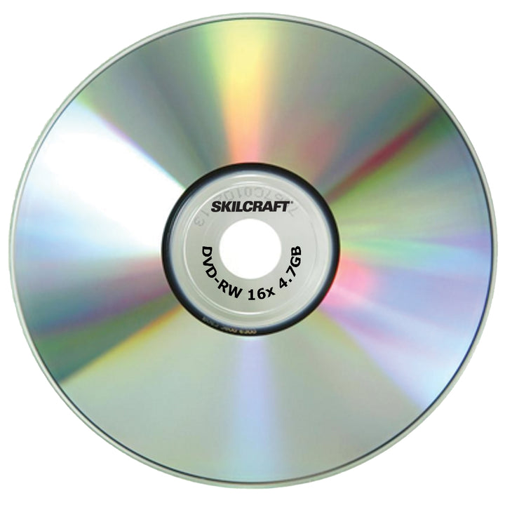 Media Disk Branded Attribute, DVD-RW, 4x, 5/PG