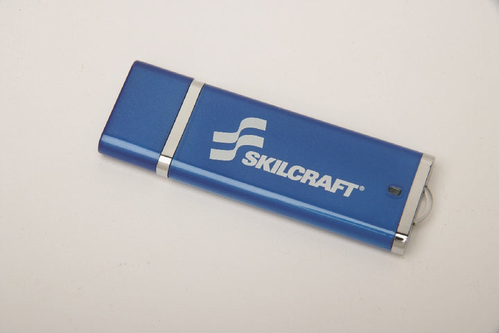 Image of SKILCRAFT® USB Flash Drive with 256-bit AES Encryption, 4 GB