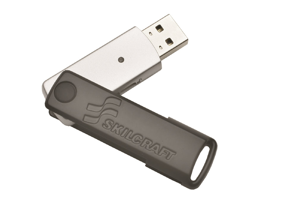 Image of SKILCRAFT® USB Flip Drive, 8 GB, Case of 6