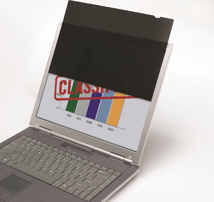 Image of SKILCRAFT® Privacy Shield® Privacy Filter, Made with 3M Materials, 17" Widescreen, 17" D, 14-1/2" W x 9-1/6" H