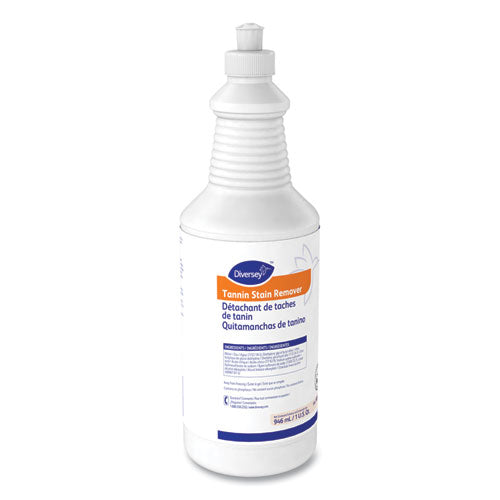 Image of Diversey 101109759 Tannin Stain Remover, 32 Oz Bottle, Fruity, 6/ct