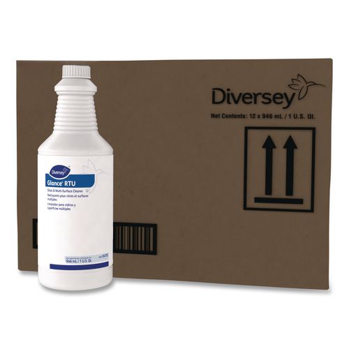 Image of Diversey 4705 Glance Glass and Multi-Surface Cleaner, Original, 32 oz Bottle