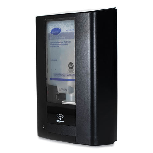 Image of Diversey D6205550 Intellicare Hybrid Dispenser For Soap/sanitizer, 1,200 Ml/1,300 Ml, 13.38 X 13.39 X 12.24, Black