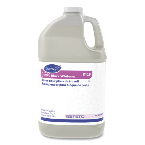 Image of Diversey 101109766 Suma Block Whitener, 1 Gal Bottle, 4/carton