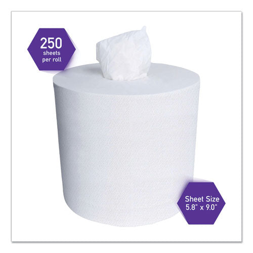 Image of WypAll® 53850 Power Clean Wipers for Disinfectants, Sanitizers and Solvents WetTask Customizable Wet Wiping System 250/Roll, 6 Roll/Carton