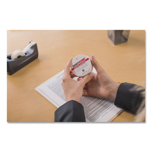 Image of LEE 10132 Sortkwik Fingertip Moisteners, 1.75 oz, Pink, 2/Pack