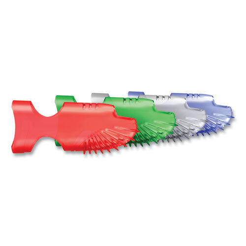 Image of LEE 61050 Tippi Micro-Gel Fingertip Grips, Size 5, Small, Assorted, 10/pack