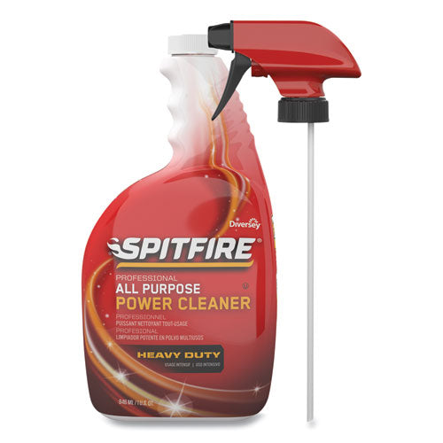 Image of Diversey CBD540038 Spitfire All Purpose Power Cleaner, Liquid, 32 Oz Spray Bottle, 4/carton