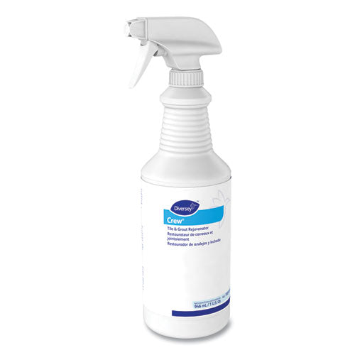 Image of Diversey 101104392 Crew Tile And Grout Rejuvenator, 32 Oz Spray Bottle, 12/carton