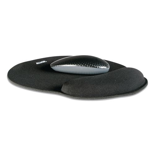 Image of Allsop® ASP30203 MousePad Pro Memory Foam Mouse Pad with Wrist Rest, 9 x 10, Black