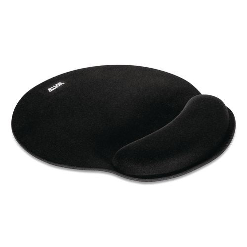 Image of Allsop® ASP30203 MousePad Pro Memory Foam Mouse Pad with Wrist Rest, 9 x 10, Black