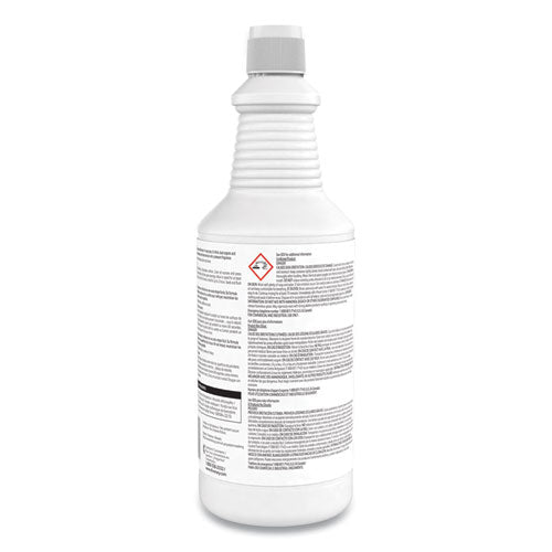 Image of Diversey 94476081 Crew Super Blue Mild Acid Bowl Cleaner, Citrus, 32 Oz Squeeze Bottle, 12/carton