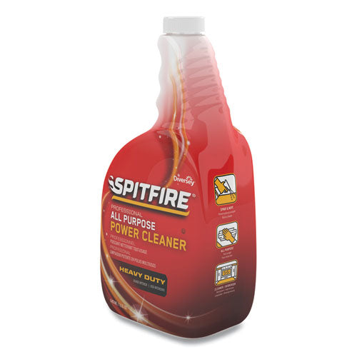 Image of Diversey CBD540038 Spitfire All Purpose Power Cleaner, Liquid, 32 Oz Spray Bottle, 4/carton