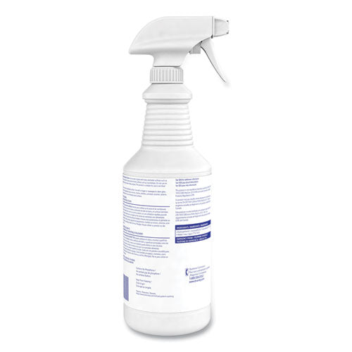Image of Diversey 04705. Glance Glass and Multi-Surface Cleaner, Original, 12 Capped 32 oz Bottles and One Trigger Sprayer, 12/Carton