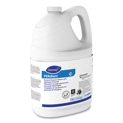 Image of Diversey 94998841 Perdiem Concentrated General Purpose Cleaner - Hydrogen Peroxide, 1 Gal, Bottle