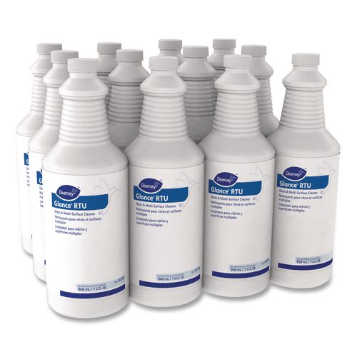Image of Diversey 4705 Glance Glass and Multi-Surface Cleaner, Original, 32 oz Bottle