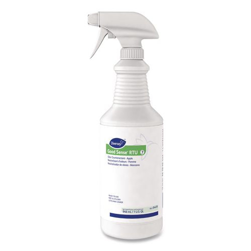 Image of Diversey 04439. Good Sense Rtu Liquid Odor Counteractant, Apple Scent, 32 Oz Spray Bottle