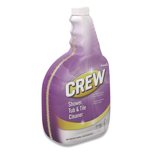 Image of Diversey CBD540281 Crew Shower, Tub And Tile Cleaner, Liquid, 32 Oz, 4/carton