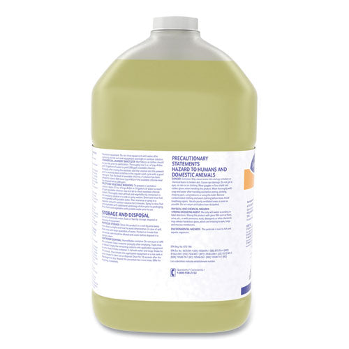 Image of Diversey 02853280. Liqu-A-Klor Disinfectant/Sanitizer, 1 gal. Bottle, 4/Carton