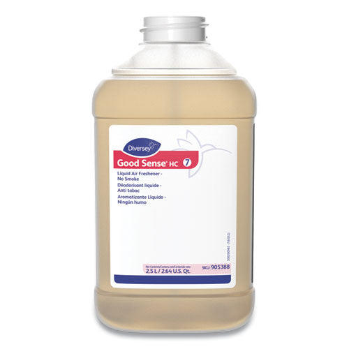 Image of Diversey 101109689.00 Good Sense Liquid Odor Counteractant, Clean And Fresh, 84.5 Oz, 2/carton