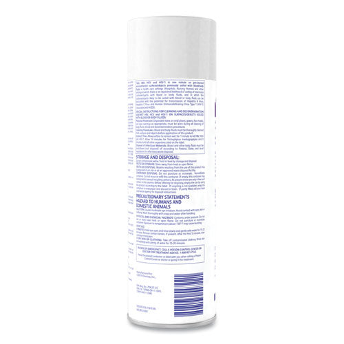 Image of Diversey 04531. Envy Foaming Disinfectant Cleaner, Lavender Scent, 19 Oz Aerosol Spray