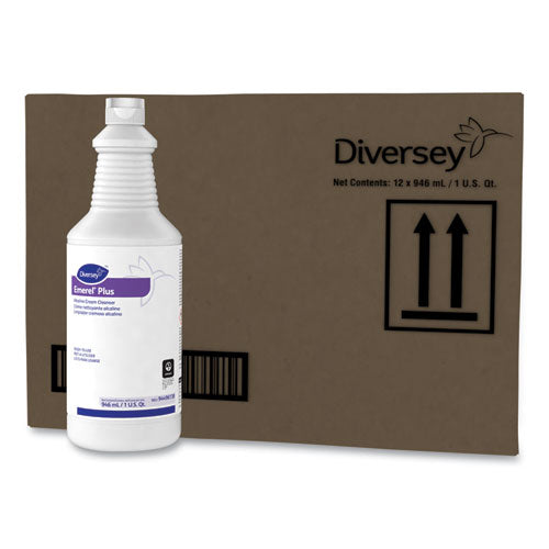 Image of Diversey 94496138 Emerel Plus Cream Cleanser, Odorless, 32 Oz Squeeze Bottle, 12/carton
